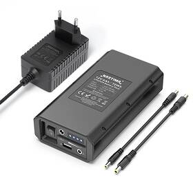Ps12-bk60-lf60na Nastima 12v 6000mah Lithium Iron Phosphate Power Bank With 14.6v 1.5a Charger