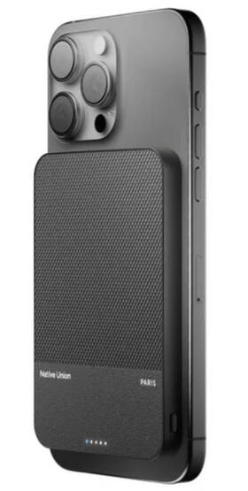 Pb-5kms-blk Native Union Brand New - Wireless Magnetic Power Bank 5 000mah
