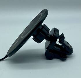 15448 Naztech Maglock Fast Charging Vent Mount For Iphone 15 Magsafe Compatible Black