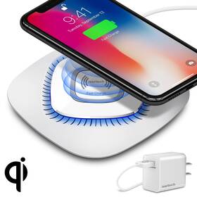 Naztech 633755149948 Power Pad Qi Wireless Fast Charger