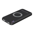 Wc8000pbbk New Portable Power Bank 8000mah With Qi Wireless Charging And Dual Usb Rechargeable