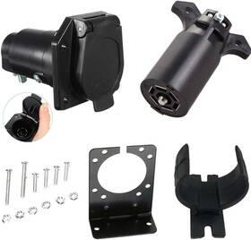 8542120540 New Sun Newsun Enhanced Blade Connector 7-pin Trailer Plug With 7-way &