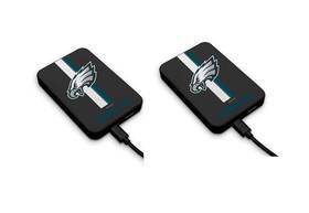 Nfl 192129183006 Soar Wireless Charging Magnetic Power Bank 2-pack 5000 Mah Capacity Eagles