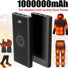 0wxyr3i2uj510 Niffpd 1000000mah Battery Pack For Heated Vest Jacket Pants Coat Scarf Usb Power Bank