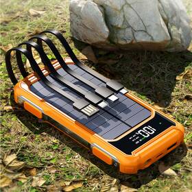 M4bi0f57uwc9i Niffpd 1000000mah Solar Power Bank External Battery Backup Fast Charger For Phone 4 Usb