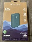 Nb-cpc-10k-pd-blu Nimble Champ 18-watt Portable 10 000mah Compact Usb-c Battery Turquoise-new