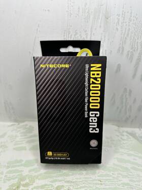 Nb20000 Nitecore 952506496839 Gen 3 Power Bank 20000mah Dual Usb-c