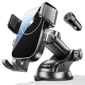 X140 Niweya Wireless Car Charger 15w Fast Charging Phone Mount With Upgrade Suctio