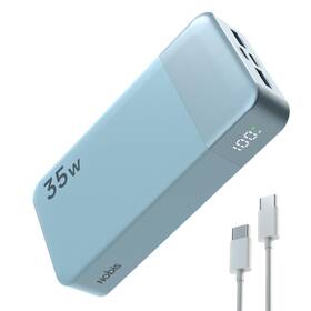 A2651 Nobis 20000mah Portable Charger Power Bank Fast Charging C To Cable 4 Outputs