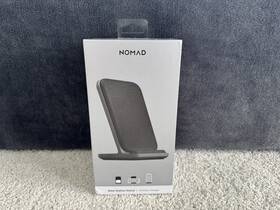 Nomad 856500019833 New - Base Station Stand Leather Wireless Charger 10w Carbide Gray