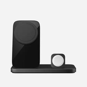Nomad 856504014490 Stand One Max 4th Gen Qi2 25w 3-in-1 Magsafe Charger Apple Watch Carbide
