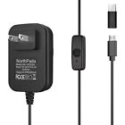 North Pada Raspberry Pi 3 Model B A Plus Power Supply Charger Ac Adapter Cord