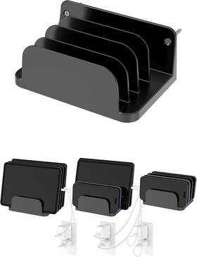 Pmdoc01 Notmbestm Wall Mount Phone Holder For Smartphones And Tablets Shelf With Black