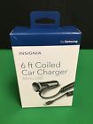 Ns-mcb55s Insignia New Watt Amp Car Charger Coiled Micro 600603164781