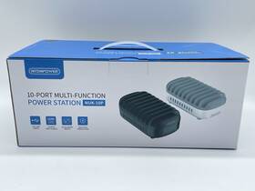 Nuk10p Ntonpower 10-port Multi Function Power Station 10x Usb Fast Charge Black New