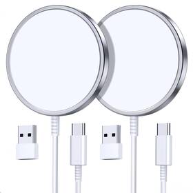 Oandys 059648218082 2 Pack Magnetic Wireless Charger For Iphone 16 Pro Max/16 Pro/16 Plus/16/15/1