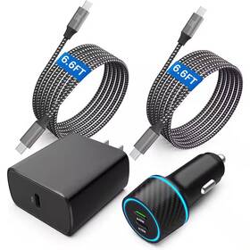 Objlgev 445045381388 45w Usb-c Super Fast Charger Wall/car Adapter For Samsung Galaxy S25/s24/s23 Ult