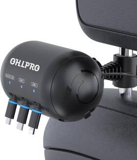 Ohlpro 742271091058 Multi Car Retractable Backseat 3 In 1 Charging Station Box Compatible