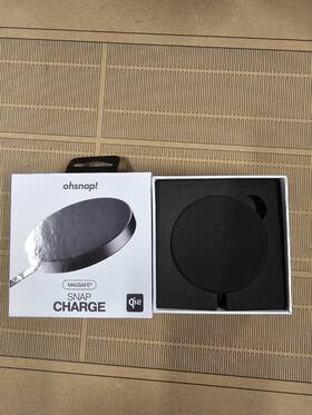 94907454 Ohsnap Snap Charge Qi2 Wireless Charger - Black