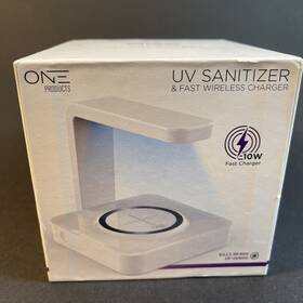 Oplu001-w One Products Oplu001 Uv Sanitizer And Wireless Charger White New In Package