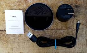 Onn 681131357616 7.5w/10w Wireless Fast Charging Pad Smartphones Tablets And Other Qi Devices