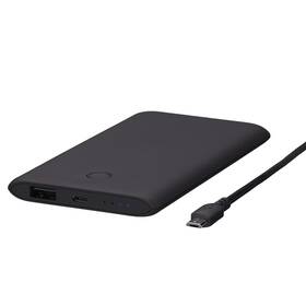 Onn 681131359443 5 000 Mah Slim Portable Power Bank Black New