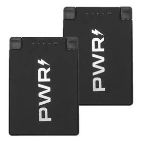 Powc2-mo24 Ontel 2-pack Power Card 2500mah Slim Bank