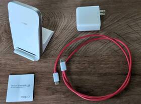 Oawv04 Oppo Oneplus/oppo Airvooc 50w Wireless Charger Stand With Oneplus 65w Usb-c Adapter