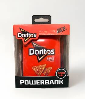 Orbit 810159396981 New Nacho Cheese Doritos Tortilla Chips Powerbank Portable Power Supply