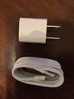 Iphon5s Original Apple Adapter Charger Lightning Cable Power Usb Wall