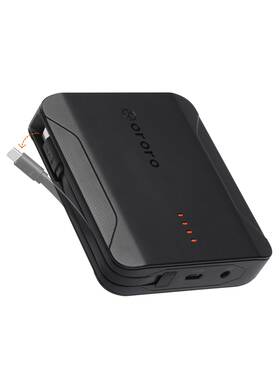 Ororo 840482644893 All-new Usb-c 30w Fast Charging Battery With Built-in Cable Large Capa