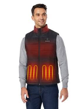 Ororo 959011566804 Mens Lightweight Heated Vest With Battery Pack Charger Not Included