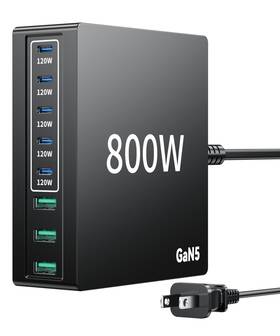Otherdreams 768172225194 Usb C Charger 880w 8 Port 140w Pd Pps Avs Hub For Iphone 17 Pro Max Air 16 Se