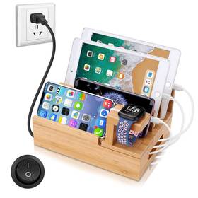 Otho-cb05 Othoking Charging Station Organizer Fast For Multiple Device 5-port U