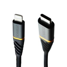 78-52655 Otterbox Fast Charge Usb-c To 8-pin Cable For Iphone/ipad/ipod 6.6ft - Black