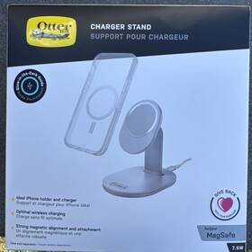 78-80635 Otterbox Wireless Phone Charging Stand Magsafe Factory Sealed Brand New - White