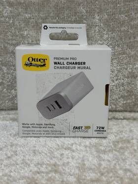 78-80911 Otterbox New Premium Pro Fast Charge Usb-c Wall Charger - Triple Port 72w Nib