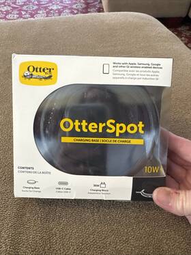 78-52104 Otterbox 7852104 Otter Spot Wireless Charger Base Bl