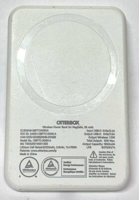 Otterbox 840104280195 - 3k Mah Wireless Power Bank For Magsafe White