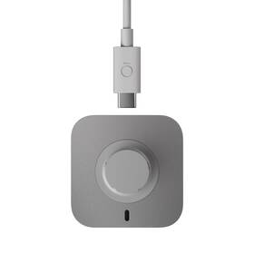 Jz95-54834-07 Oura Ring 4 Charger - Size 7 Charging Dock And Usb-c Cable Grey