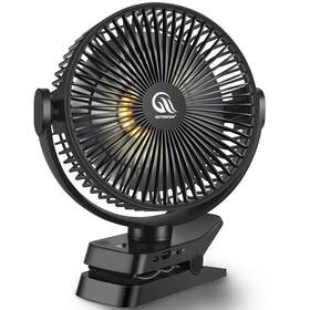 Yh-f066 Outerfan Clip On Fan 8 Inch 12000mah Rechargeable Battery Powered Portable Fans With