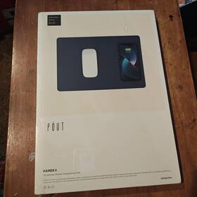 Pout-00801-dg1 P Ut Hands 3 Wireless Charging Mouse Pad New In Sealed Box 8809418160441 Blue
