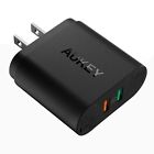 Pa-t12 Aukey Usb Wall Quick Charger With Dual Ports For Samsung