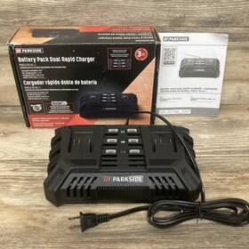Parkside 056233892178 Pdslg 20 A1-1 Battery Pack Dual Rapid Charger X 20v Team Series Tools