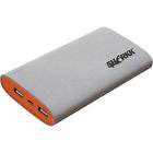 Pb-skas061-gry Sharkk New 10 000mah Power Bank Dual Ports Great For Traveling 784672199636