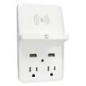 Pbuwc01 Prime Wall Tap With Outlets And Dual Usb 054732833085
