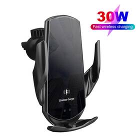 B532b0501 Pdkuai 30w Fast Wireless Car Charger Mount Auto Clamping Air Vent Phone Holder Bracket