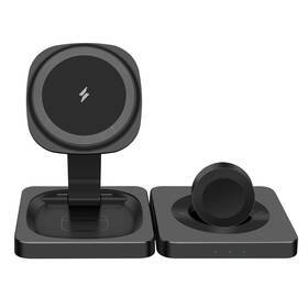 B74710001 Pdkuai 3in1 15w Magnetic Wireless Charger Station For Apple Watch Iphone 16 15 14 13 12
