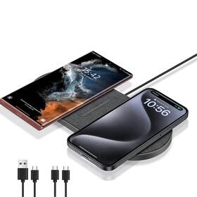 P20wb513 Pdkuai P20wb513#us 40w Wireless Charging Pad Dual 20w Fast Mat For Iphone 16