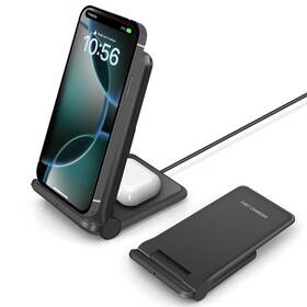 P4b455-b Pdkuai P4b455-b#us04 25w Wireless Charger Foldable 2 In 1 Charging Station For Apple Ipho